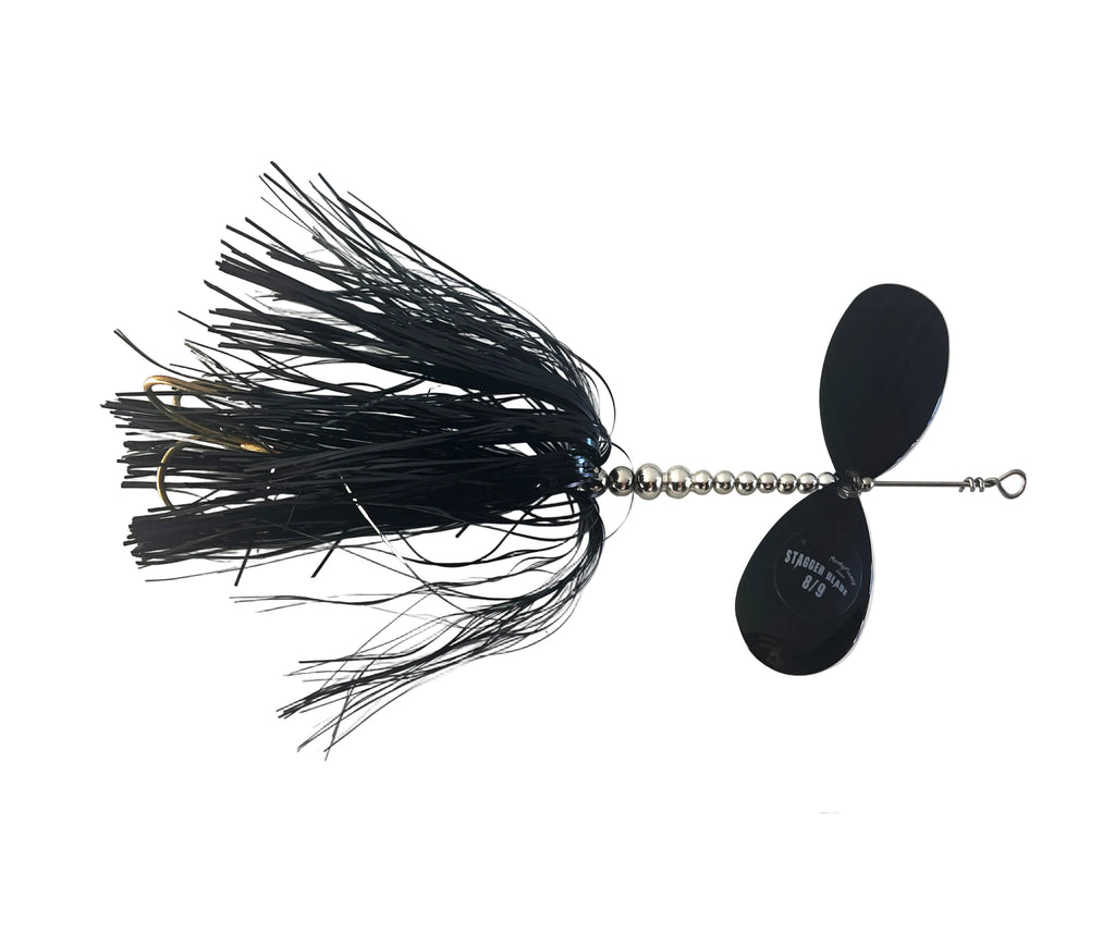 8/9 Stagger Blade Musky Bucktail – MuskyFrenzy Lures