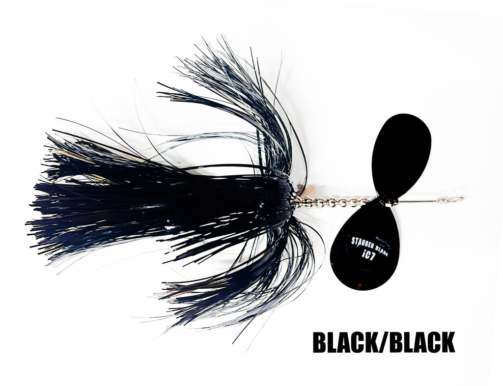 IC7 Stagger Blade Bucktail – MuskyFrenzy Lures