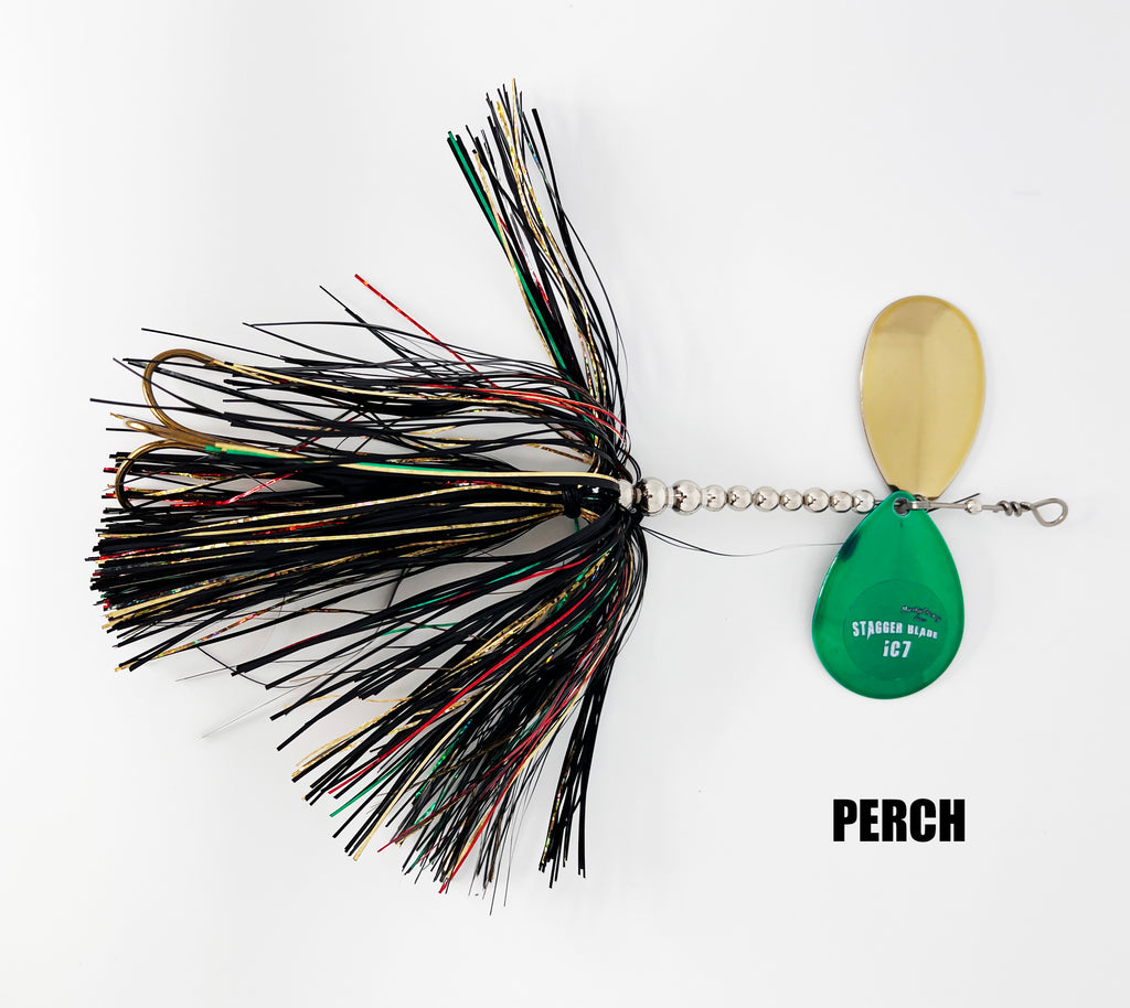 IC7 Stagger Blade Bucktail – MuskyFrenzy Lures