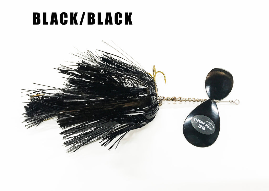 IC10 Stagger Blade Musky Bucktail – MuskyFrenzy Lures