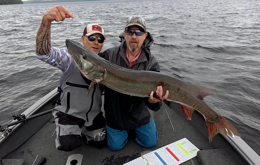 Scott Schneider Scores his first Musky!