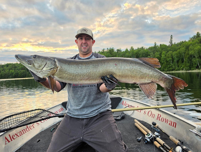 Tim Connoy with a 50 Incher on a Ringer 8