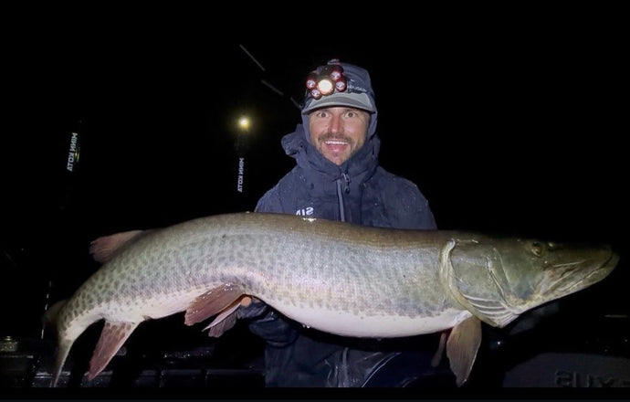 Trevor Seis with a Giant!