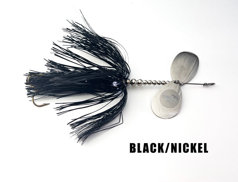 8/9 Stagger Blade Bucktail – MuskyFrenzy Lures